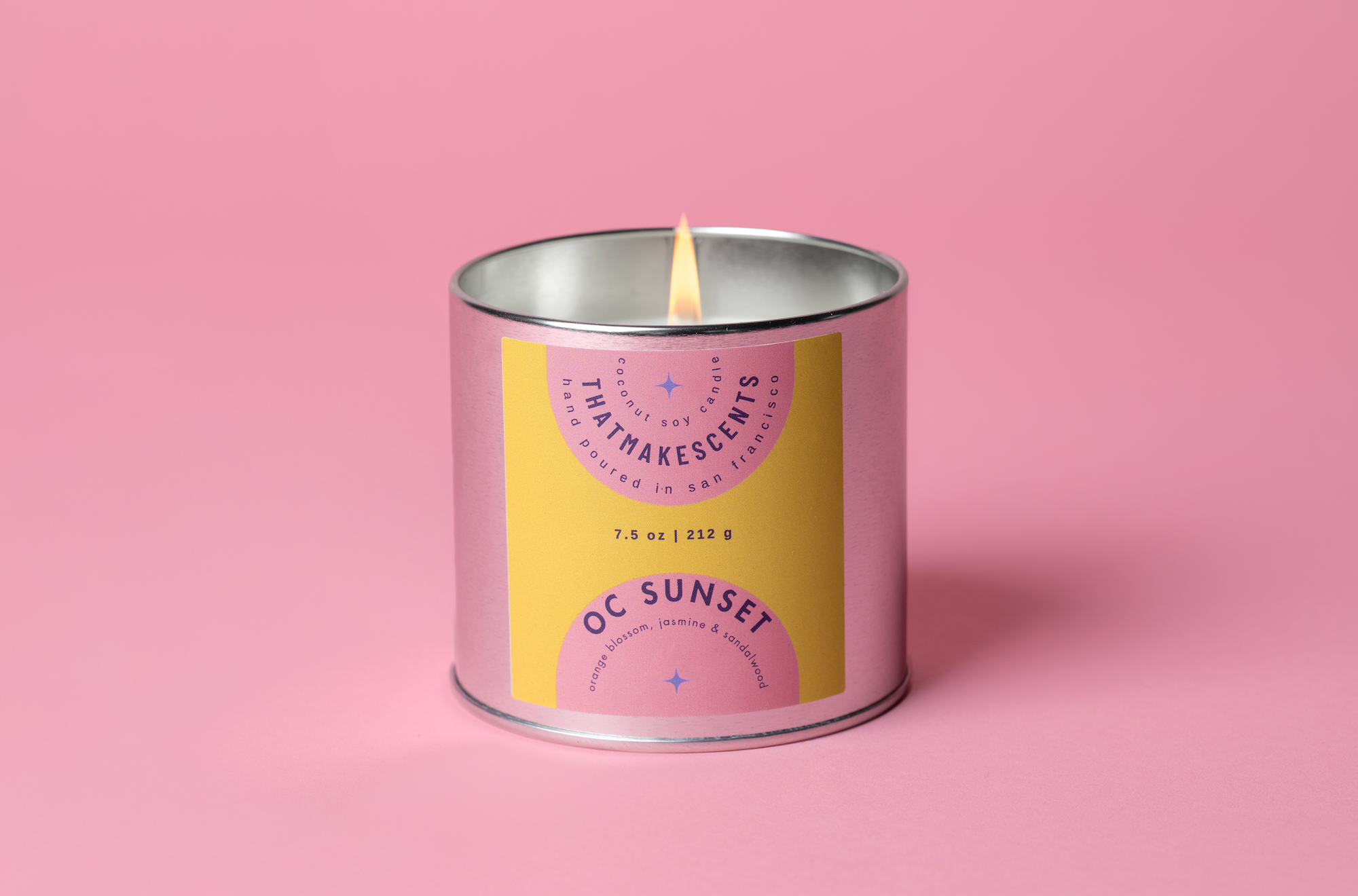 OC Sunset | 7.5 oz | Coconut Soy Candle