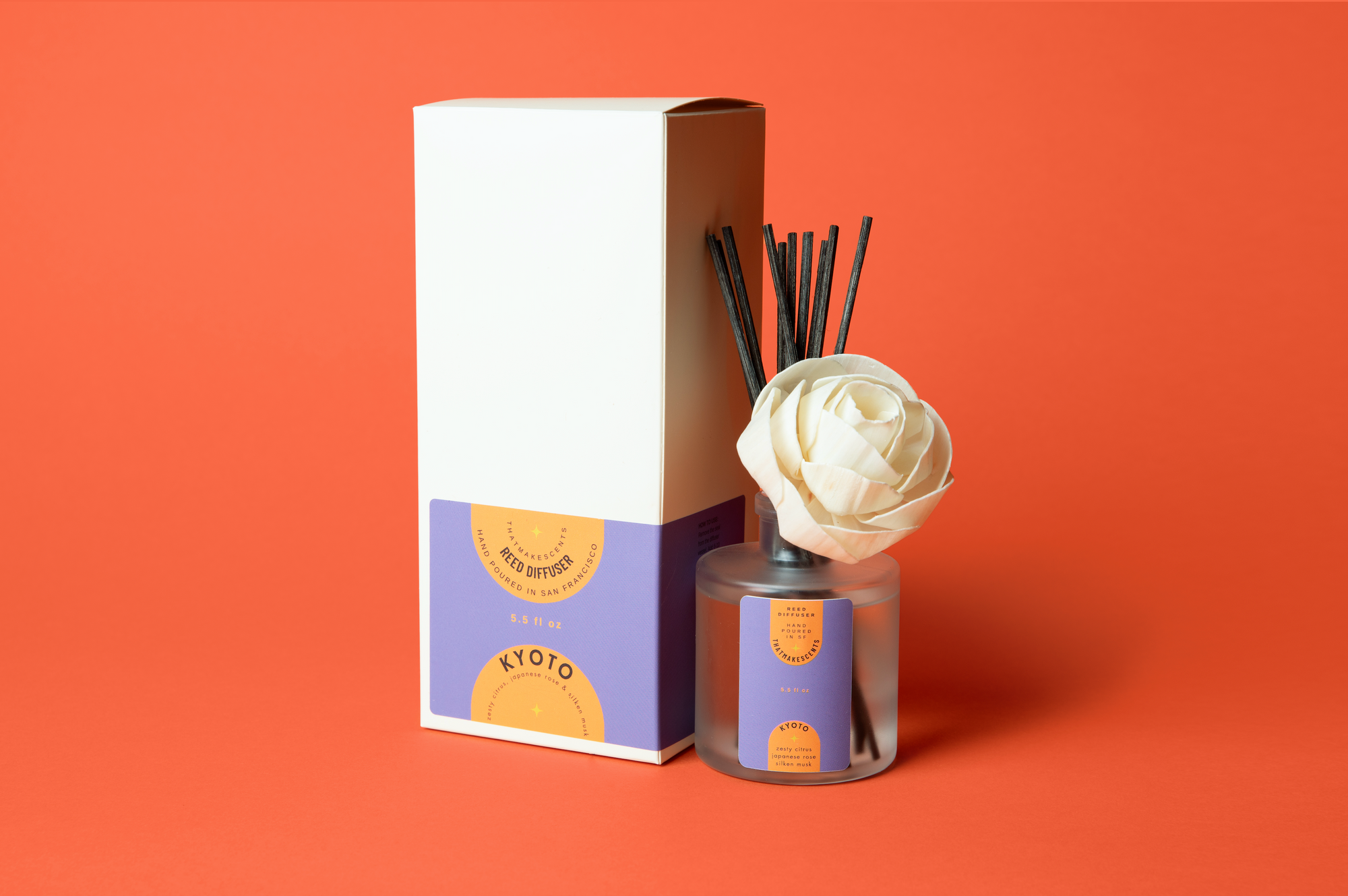 Reed Diffuser | 5.5 oz | Vegan Coco Base