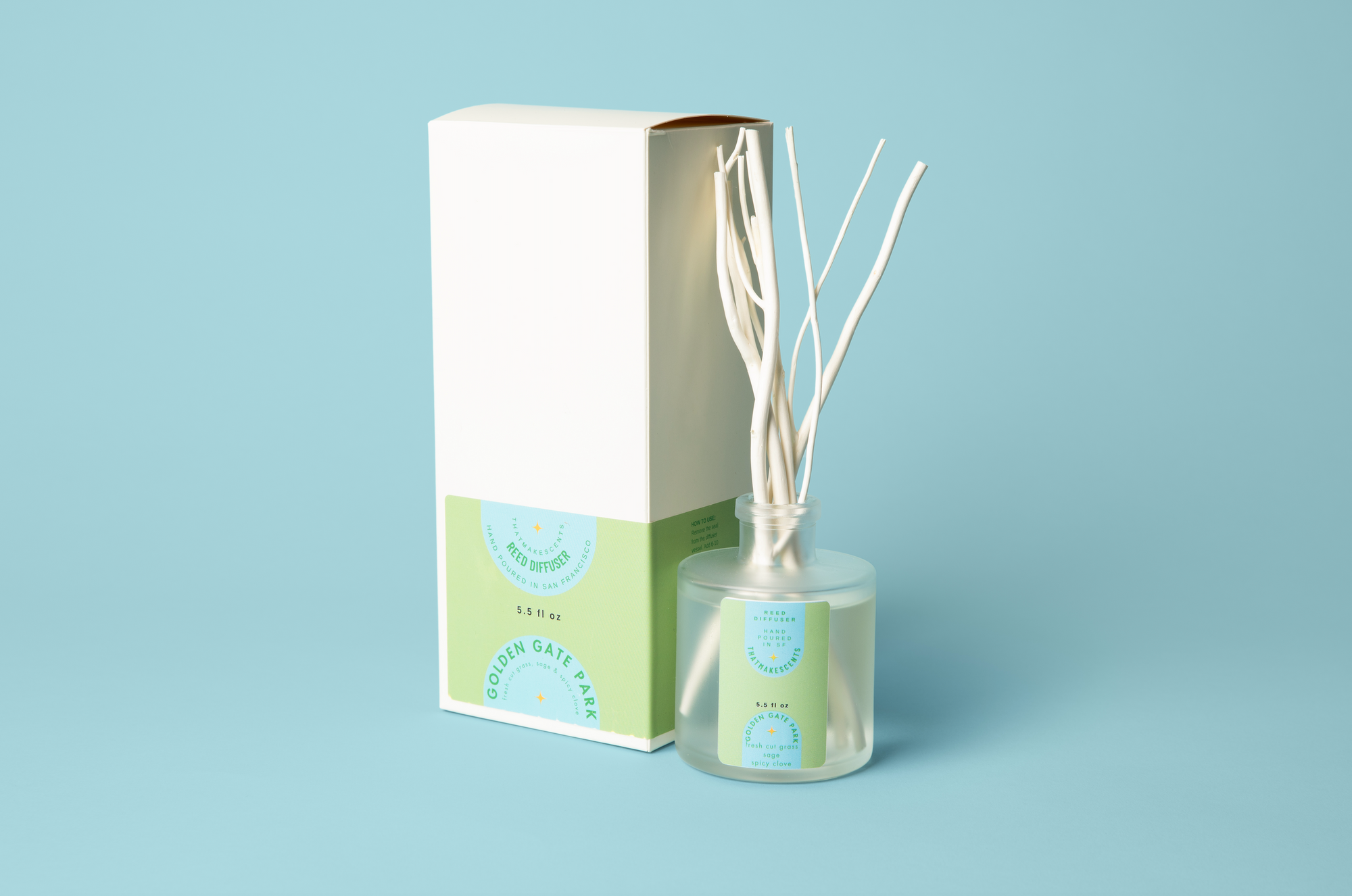 Reed Diffuser | 5.5 oz | Vegan Coco Base